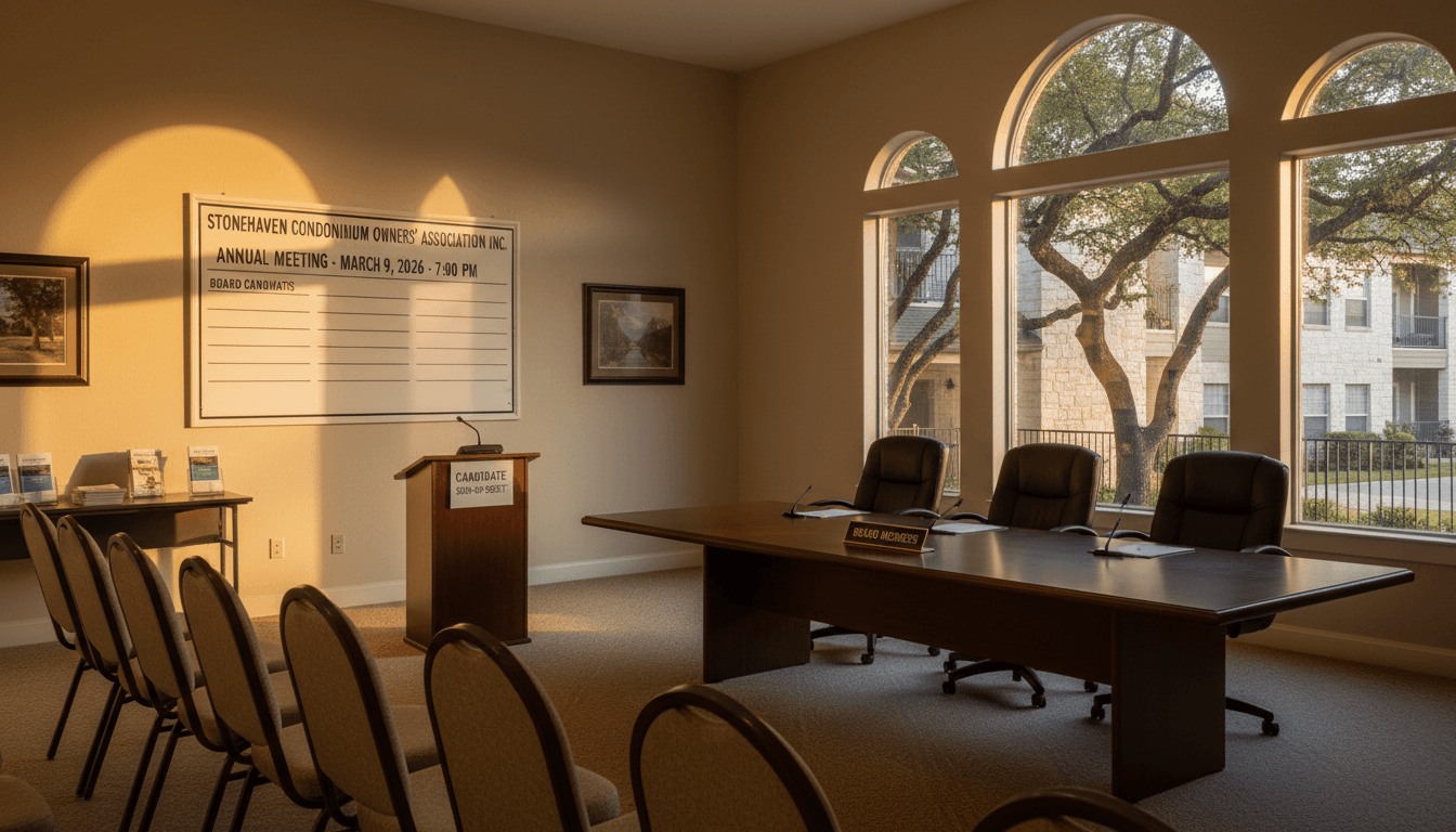 NOTICE OF UPCOMING ANNUAL MEETING & BOARD CANDIDATE SOLICITATION