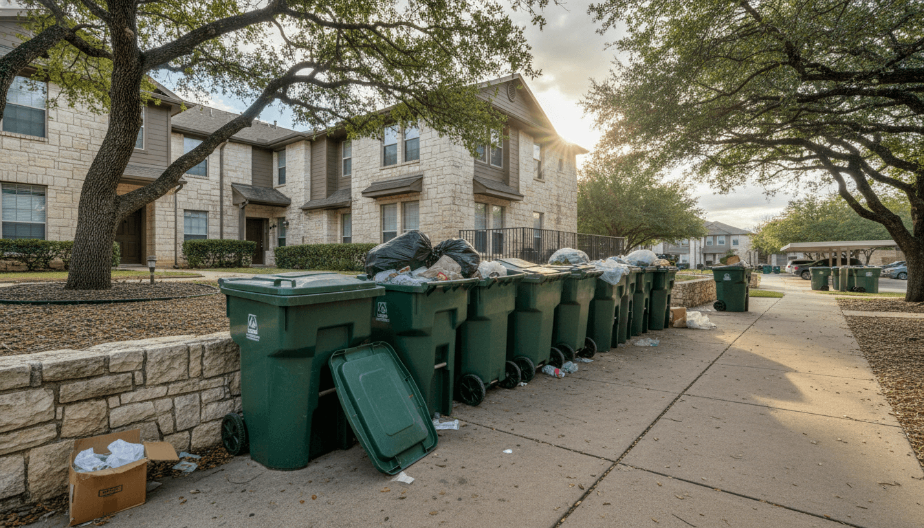 Important Reminder Regarding Trash Disposal