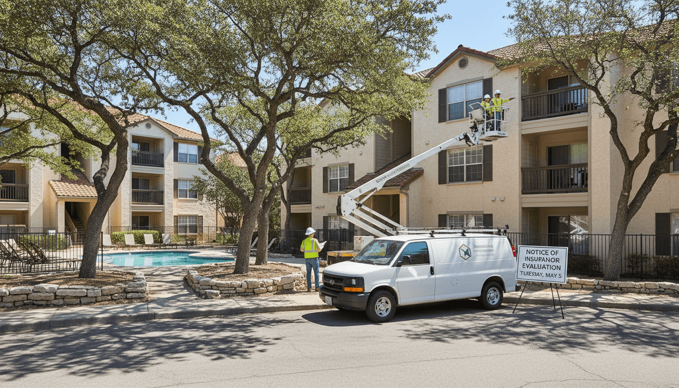 Notice of Insurance Exterior Evaluation – Tuesday, May 5